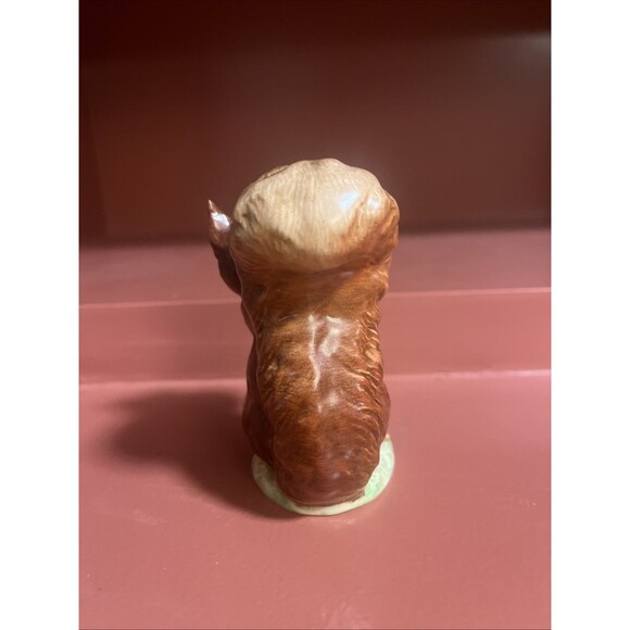 Beatrix Potter Beswick Squirrel Nutkin 1102/1 Gold Oval BP-2A BP2A BP 2A - Picture 3 of 6